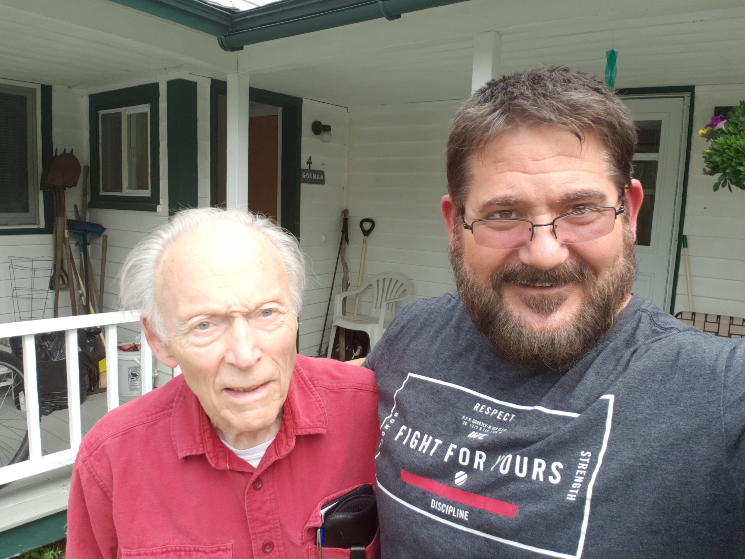 Jerry Gorman and Theodore Ted Johnson together